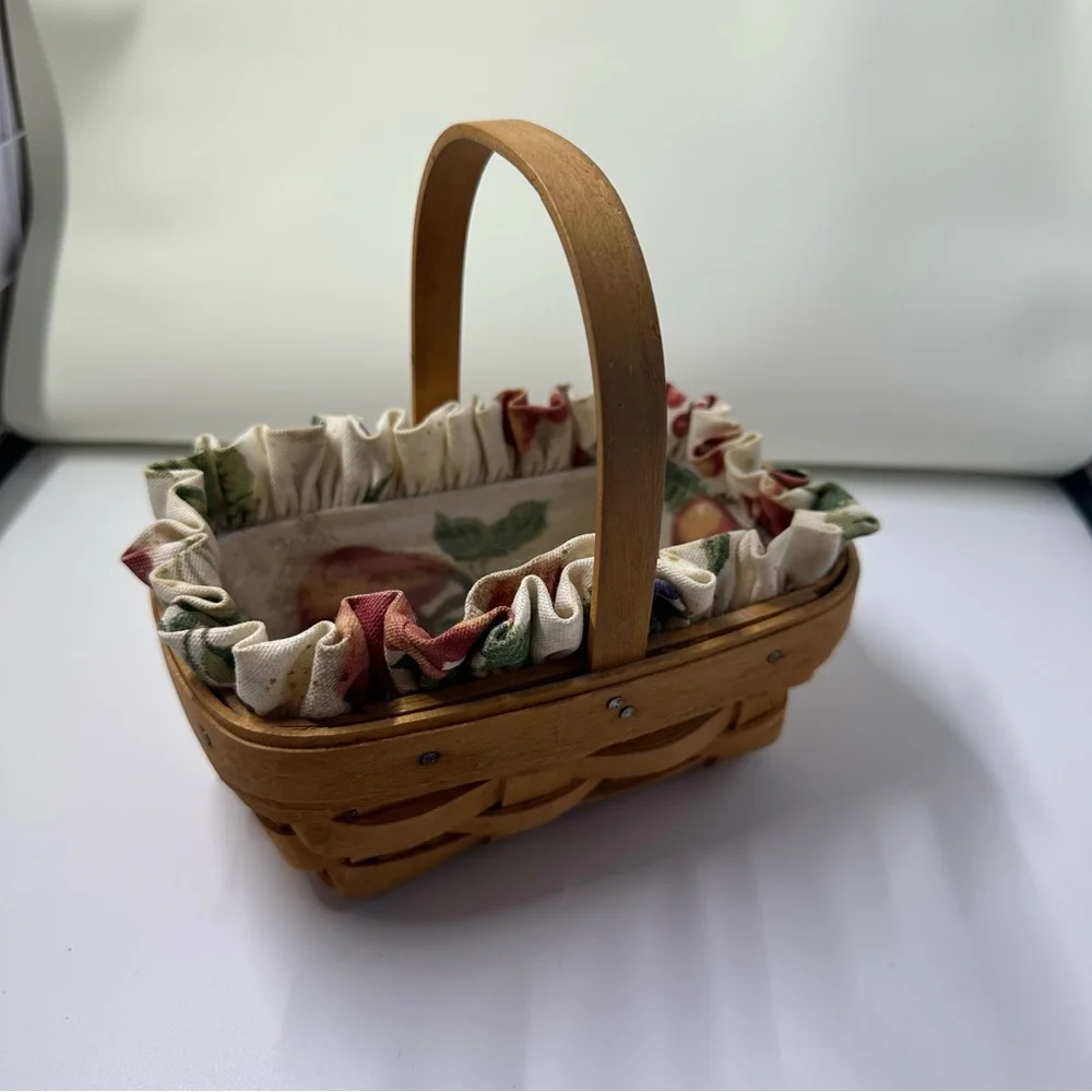 Longaberger Small‎ Rectangle Basket Handwoven